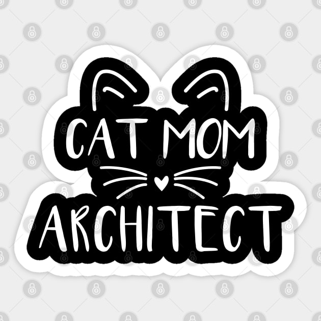 Architect Sticker by Elhisodesigns